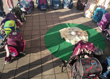 Schultaschensegnung für die 1. Klasse