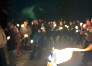 Fackelwanderung