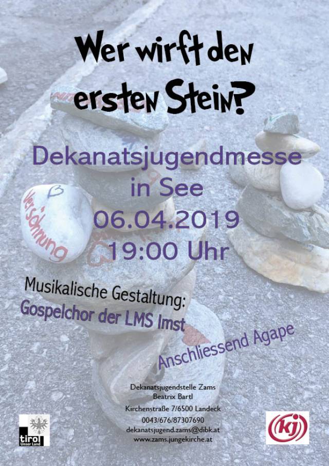 Dekanatsjugendmesse See 06.04.2019