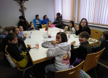 Belohnung nach dem Familiengottesdienst 9.2.2025