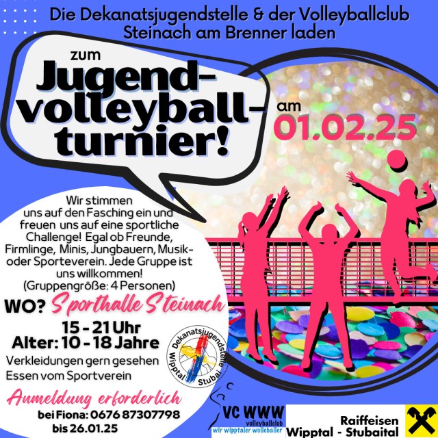 Faschings-Volleyballturnier