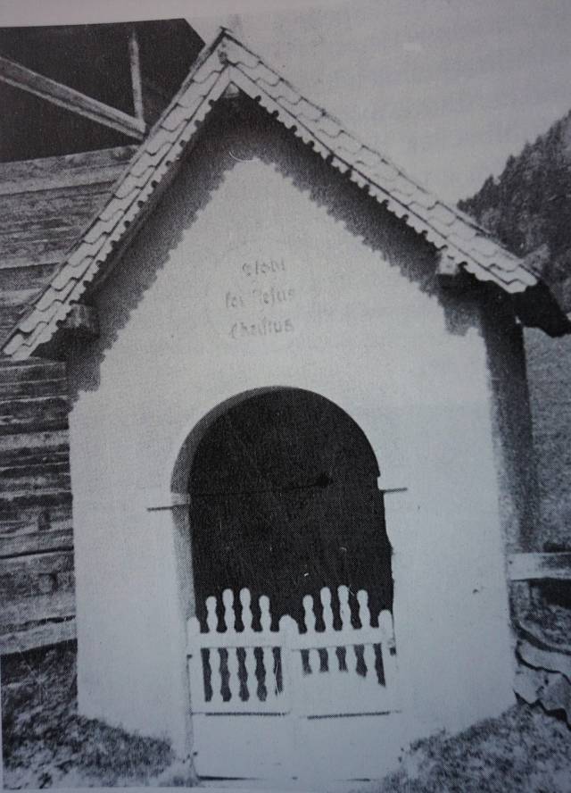 Kapellen, welche nicht mehr vorhanden sind