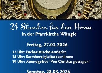 24 Stunden für den Herrn