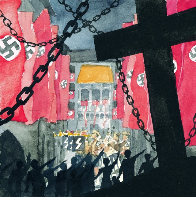 Ausstellung Reinhold Stecher "Der blaue Himmel trügt"