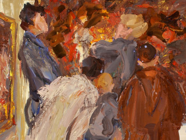 Titel: OK, In der Galerie, 1963, Ausschnitt