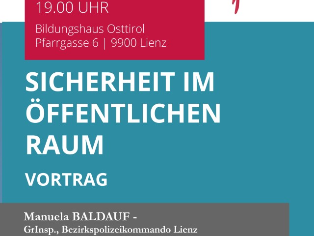 Sicherheit im öffentlichen Raum