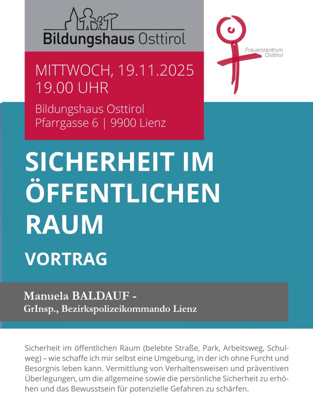 Sicherheit im öffentlichen Raum