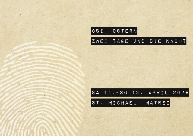 CSI: Ostern. Zwei Tage und die Nacht.