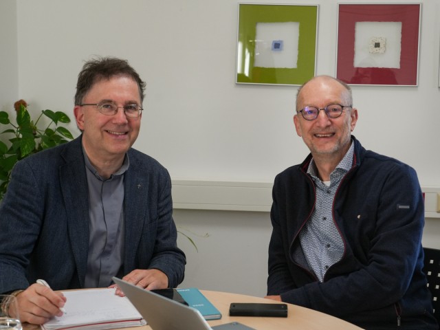 Generalvikar Mag. Roland Buemberger und Leiter der Stabsstelle Generalvikar Dr. Hannes Wechner