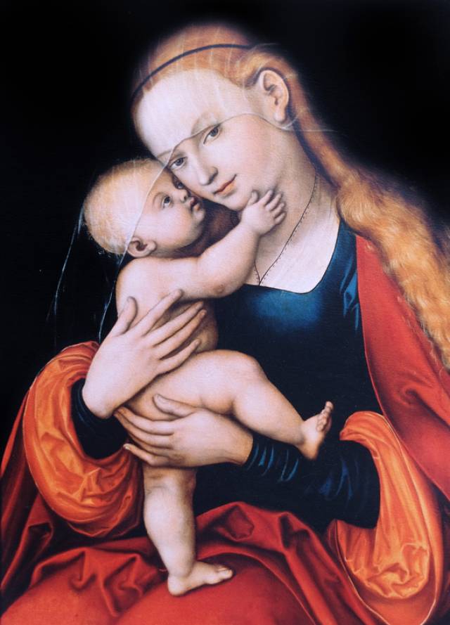 Gnadenbild "Mariahilf" von Lucas Cranach