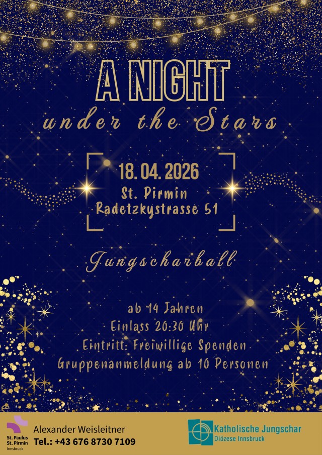 Jungscharball am 18. April