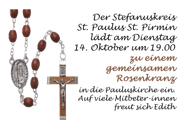 Oktober-Rosenkranz in der Pauluskirche