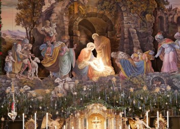 Krippe in der Pfarrkirche Sillian
