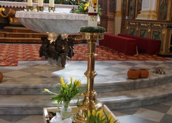 Das geöffnete Grab ...