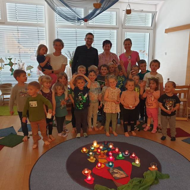 Besuch im Kindergarten Zellberg
