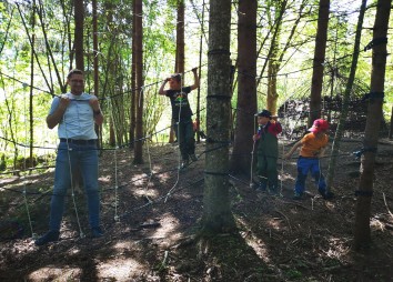 Zusammen klettern macht noch viel mehr Spaß
