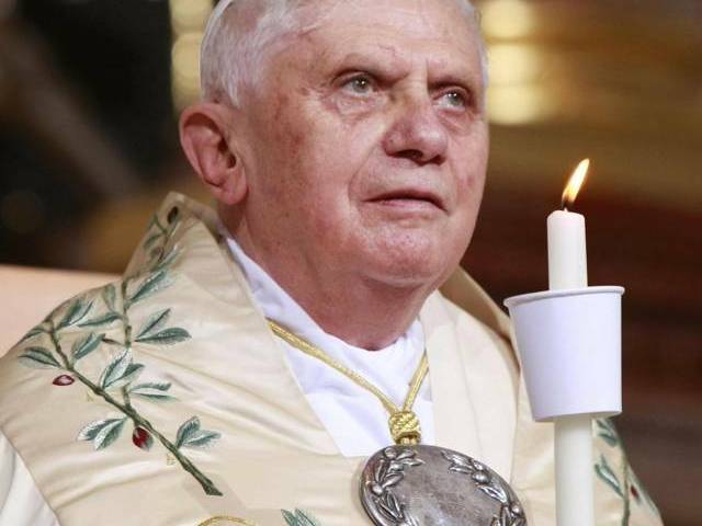 In Gedenken an den verstorbenen Papst Benedikt XVI.