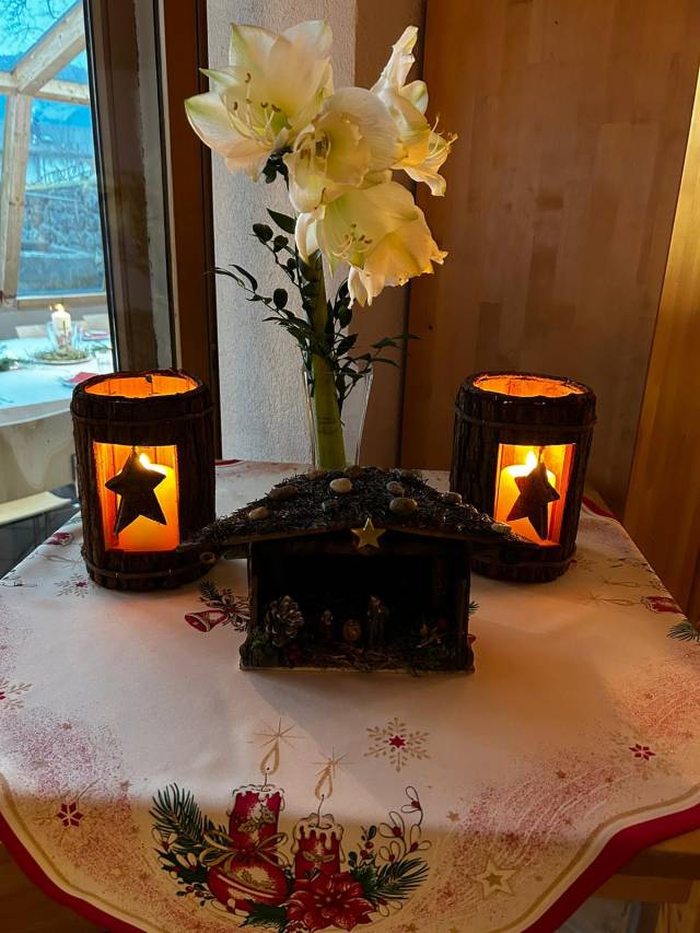 Weihnachtsfeier im Widum Hippach