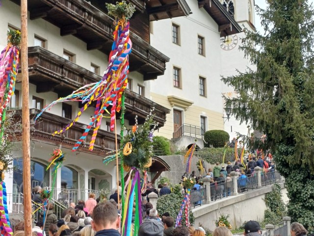 Die Feier des Palmsonntags im Seelsorgeraum