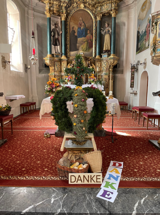 Erntedankfeier in Finkenberg