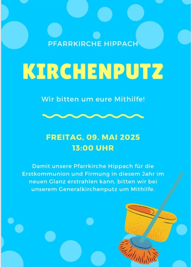 Generalkirchenputz der Pfarrkirche Hippach