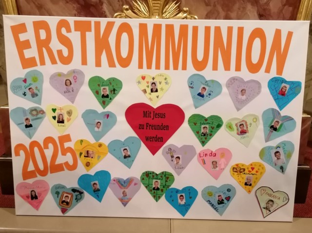 "Mit Jesus zu Freunden werden" – Vorstellungsgottesdienste der Erstkommunionkinder im Seelsorgeraum