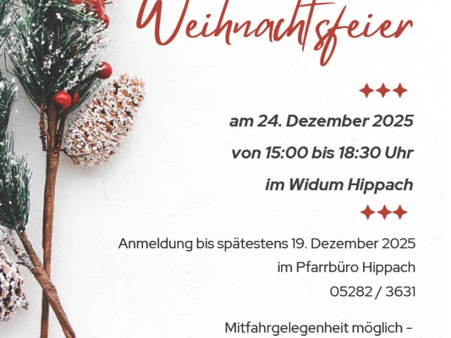 Weihnachtsfeier